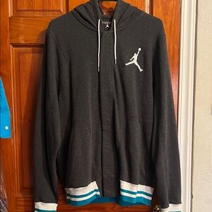 Men’s Jordan Hoodie with White Logo